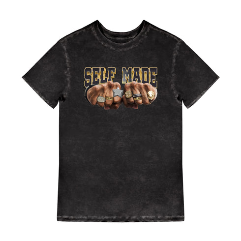 black acid washed